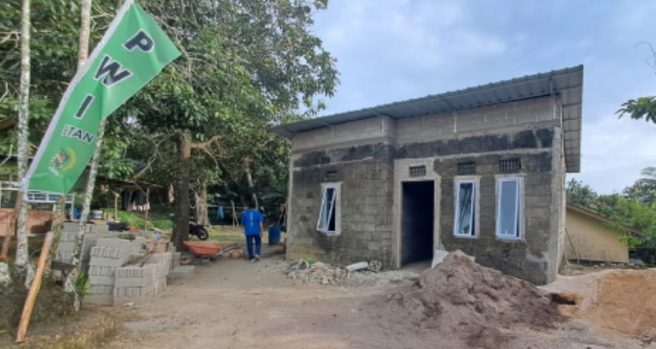 Bedah Rumah PWI Bintan ke-5 Ditargetkan Rampung Akhir Januari 2026