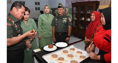 Dorong Peningkatan Kualitas Program Keahlian, Pangdam Kunjungan Inspiratif di SMK Kartika VI-1 Malang