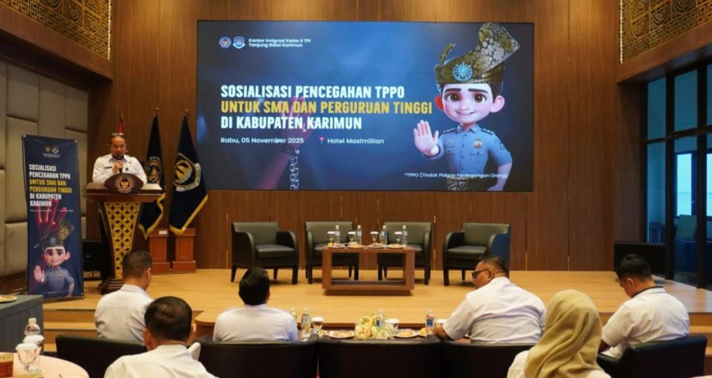 Cegah TPPO, Imigrasi Karimun Sosialisasikan Bahaya Perdagangan Orang ke Kalangan Pelajar