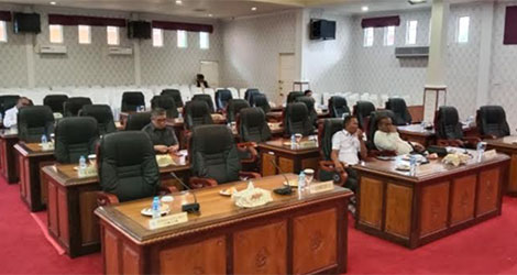 Tak Kuorum, Rapat Paripurna Gagal Bentuk AKD DPRD Kabupaten Karimun Periode 2024-2029