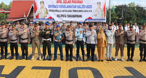 Operasi Keselamatan Seligi 2025 di Tanjungpinang Fokus pada Ketertiban dan Edukasi Lalu Lintas