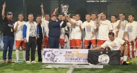 Indra Sakti Menggila di Final, BLFC Batam Angkat Trofi Juara HUT Peradi di Pekanbaru