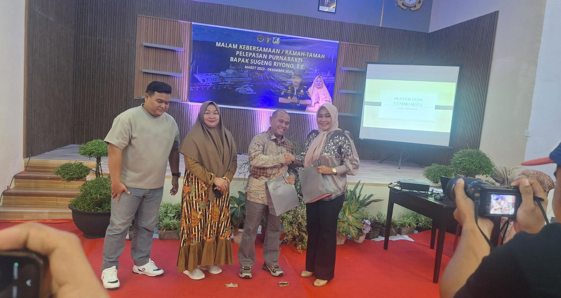Purna Bakti dari Pangkalan PLP Tanjunguban, Pelepasan Sugeng Riyono Berlangsung Penuh Haru