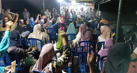 Dapat Dukungan Warga Bukit Galang Permai, Rahma Janji Perbaiki Infrastruktur Perumahan