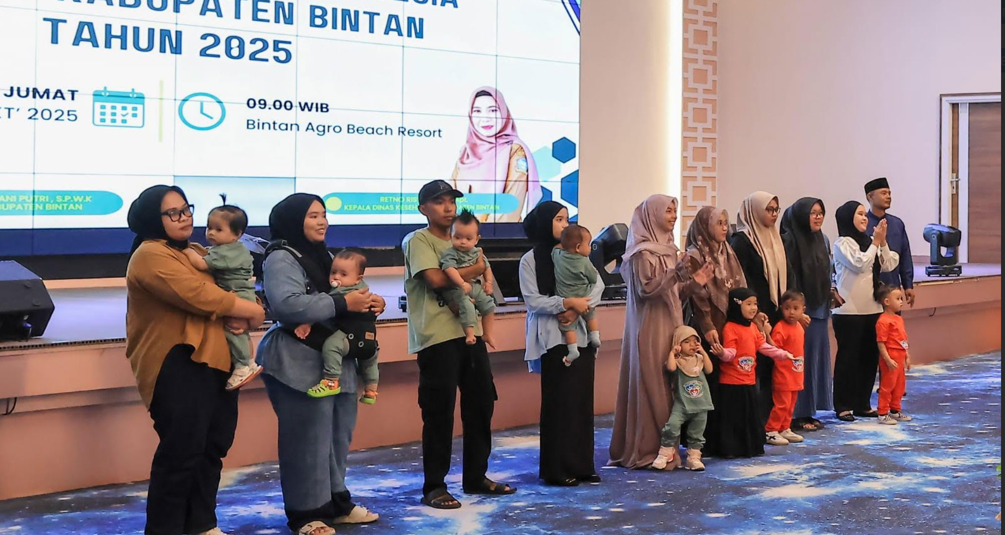 Lomba Balita Sehat 2025 di Bintan, Wadah Edukasi bagi Orang Tua