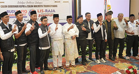 Perpat Provinsi Kepri Komitmen Dukung Muhammad Rudi-Aunur Rafiq