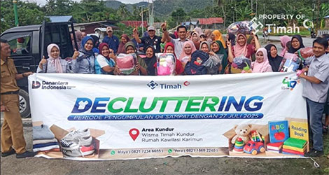 Peringati HUT ke-49, PT Timah Gelar Aksi Sosial 'Decluttering' di Kundur