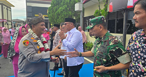 Kunjungan Silaturahmi ke Polresta Tanjungpinang, Kapolda Apresiasi Sinergi Aparat Keamanan dan Pemda