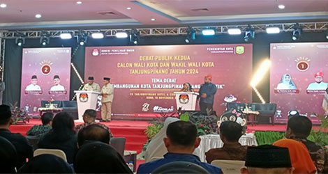 Penanganan Narkoba Jadi Sorotan dalam Debat Publik Kedua Pilkada Tanjungpinang