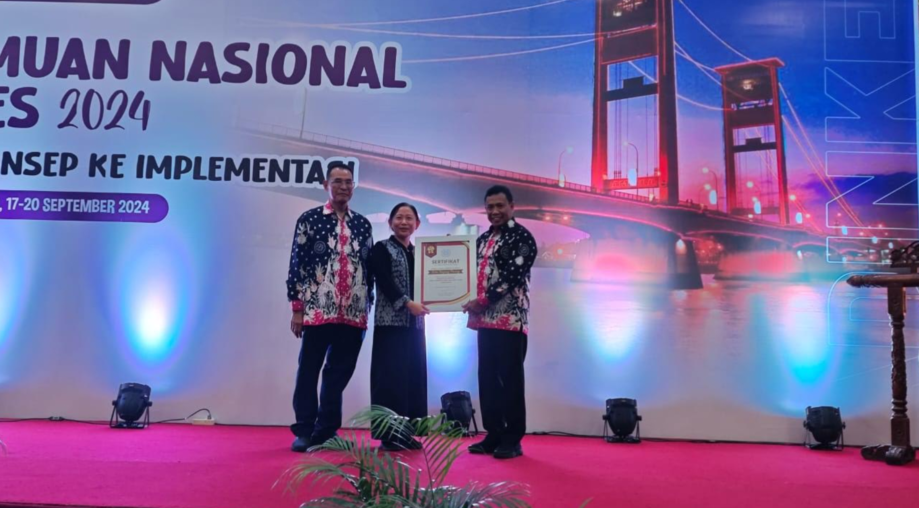 Pemko Tanjungpinang Raih Penghargaan atas Keberhasilan Penanggulangan AIDS, TB, dan Malaria