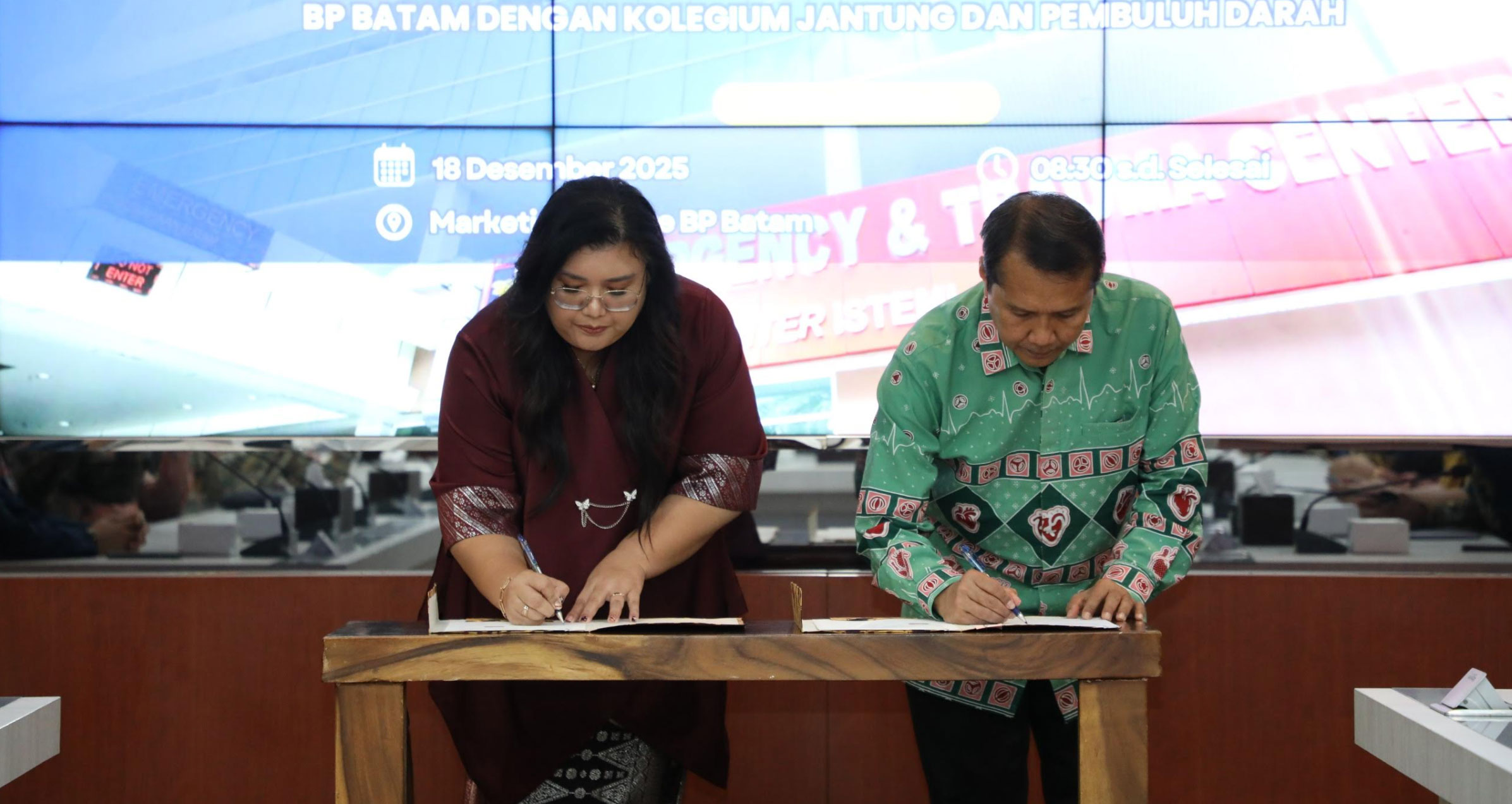 BP Batam dan Kolegium Jantung dan Pembuluh Darah Teken MoU Fellowship Kardiologi Intervensi