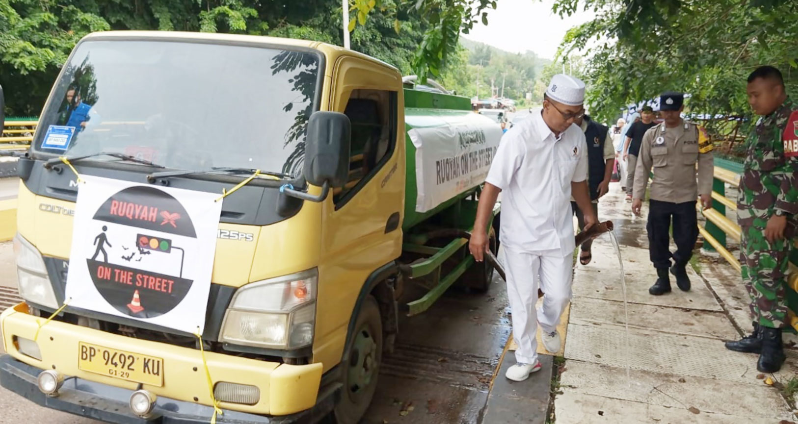 Peringati Hari Anti Bunuh Diri, RoS Batam Gelar Ruqyah di Jembatan Barelang