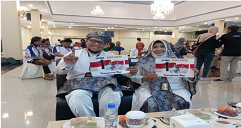 Raih Nomor Urut 1, Paslon Rahma-Rizha Siap Lanjutkan Kerja Nyata