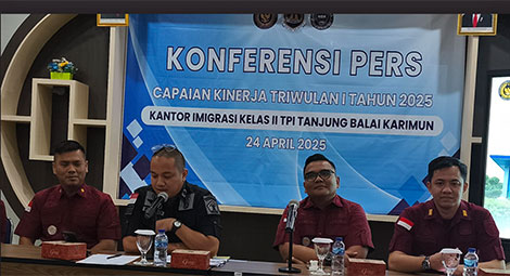 Imigrasi Karimun Catat Realisasi PNBP Rp 1,7 Miliar pada Triwulan I 2025