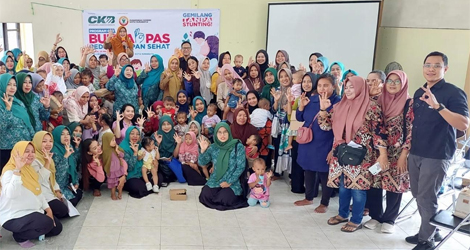 Targetkan Penurunan Angka Stunting 14 Persen, CKB Logistics Luncurkan Program CSR BUNDA PAS di Surabaya