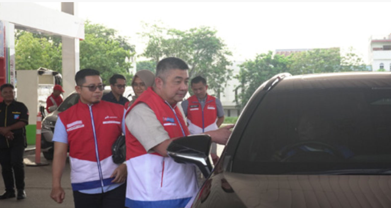 Wadirut Pertamina Patra Niaga Tinjau SPBU di Kepri, Pastikan Kualitas BBM dan Layanan Prima