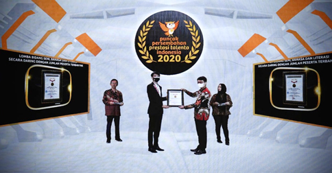 Kemendikbud Torehkan 4 Rekor MURI di Akhir 2020