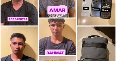 Bareskrim Gagalkan Penyelundupan Sabu 6,5 Kg dari Malaysia yang akan Dikirim ke Karimun dan Pekanbaru, 4 Pelaku Ditangkap