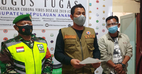 Pasien Covid-19 di Anambas Bertambah 2 Orang, Total 72 Kasus