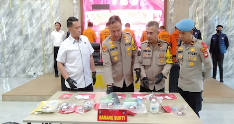 Dua Pekan Terakhir, Polres Karimun Ungkap 5 Kasus Narkoba dengan 10 Tersangka