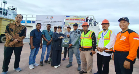 Solidaritas Kepri untuk Aceh, 60 Ton Bantuan Logistik Tiba di Lhokseumawe