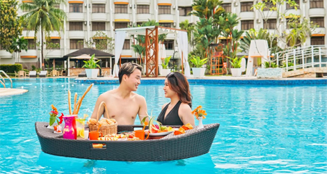 Lezatnya Sarapan saat Ataycation Tipis-tipis di HARRIS Resort Waterfront Batam