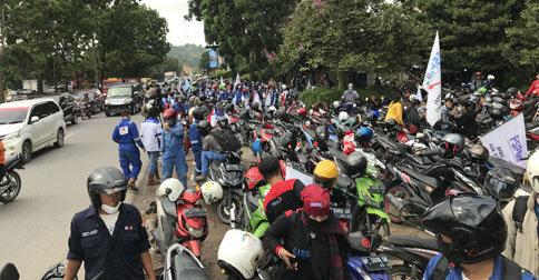 Tuntut Kenaikan UMK, Ribuan Buruh Batam Bersiap Geruduk Kantor Wali Kota