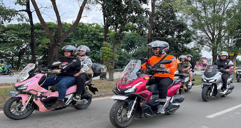 PT Capella Dinamik Nusantara Kepri Gelar Honda ADV Urban Exploride
