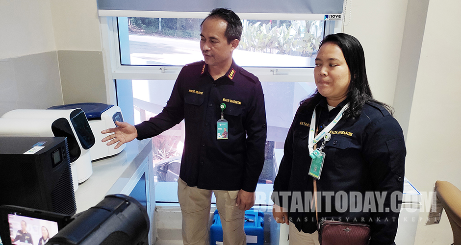 Deteksi Jenis Virus Influenza, BBKK Batam Siapkan Alat Portable Molecular Workstation