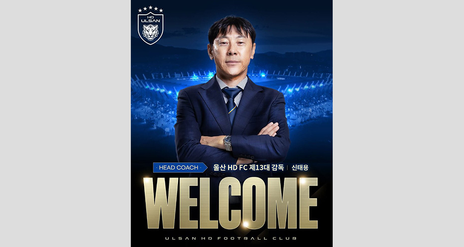Shin Tae Yong Resmi Jadi Pelatih Ulsan HD