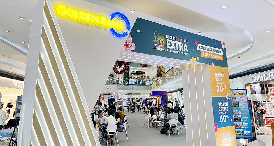Golden Rama Gelar EXTRA 2025, Soroti Tren Wisata 2026 dan Meningkatnya Antusiasme Pelancong Indonesia