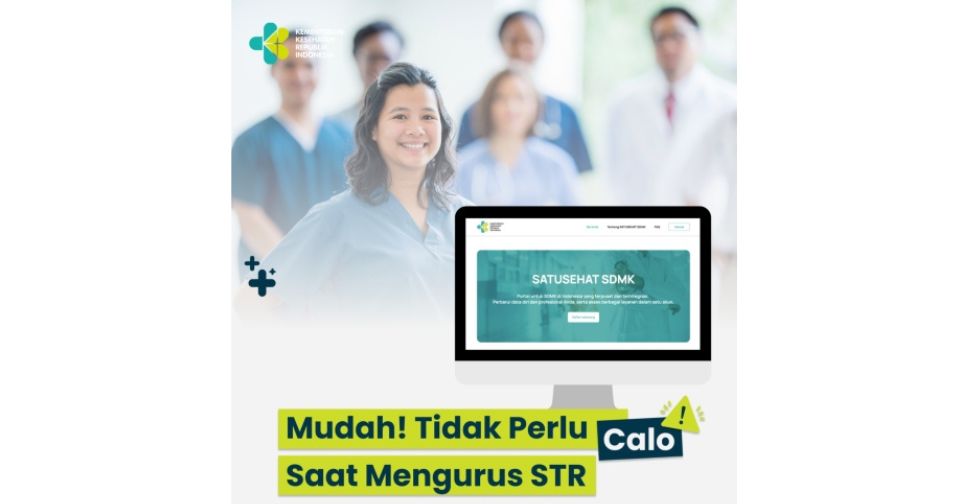 Tenaga Medis dan Tenaga Kesehatan Tak Perlu Calo Urus STR