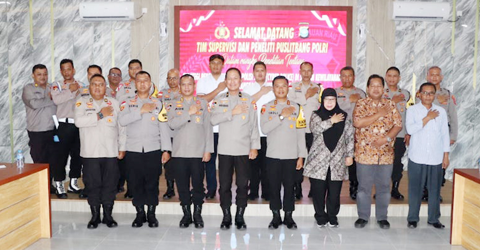 Tim Puslitbang Polri Teliti Strategi Pengembangan SDM Siber di Polres Karimun