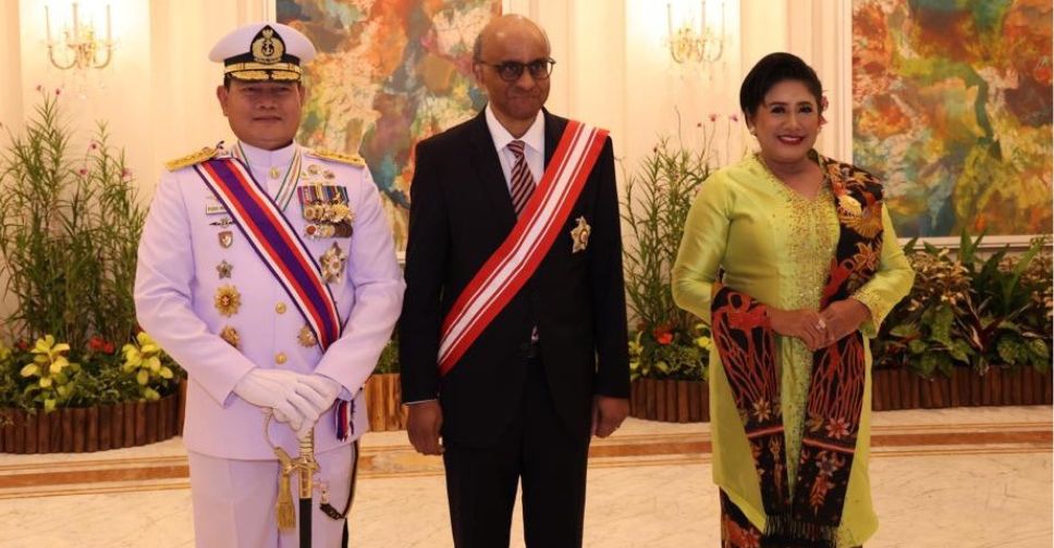 Yudo Margono Terima Penghargaan Militer Tertinggi Singapura