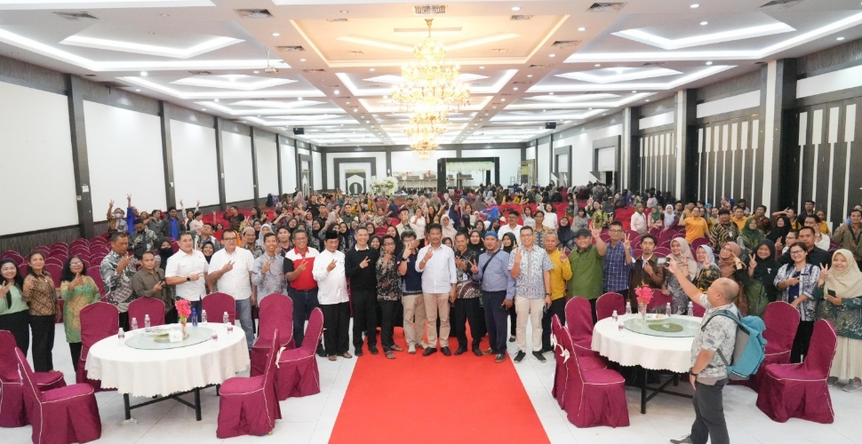 Kampanye Perdana, H. Muhammad Rudi Janji Perjuangkan Kesejahteraan Guru Swasta