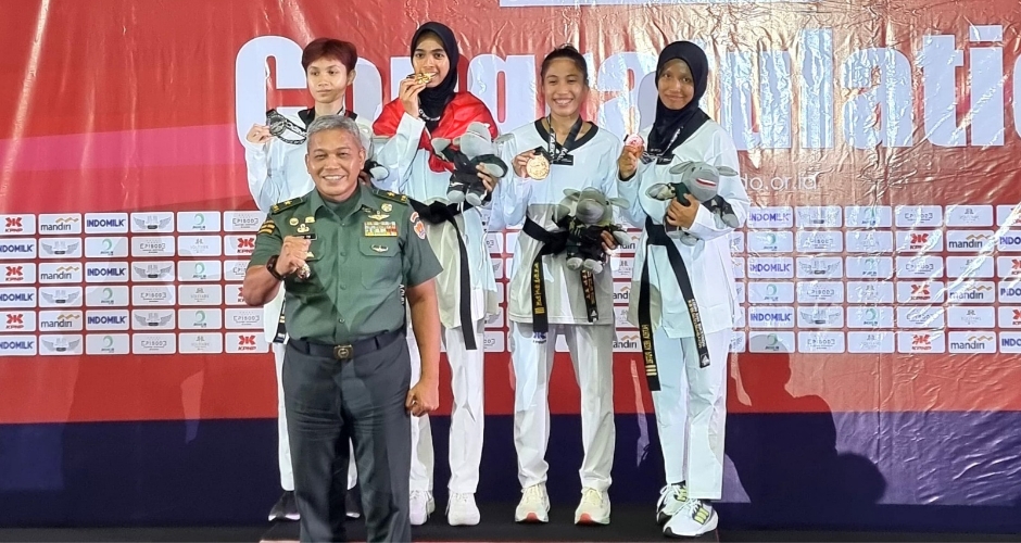 Dua Atlet Taekwondo Club CTC Batam Raih Medali di Kejuaraan Kasad 6th Asian Taekwondo Open Championships 2024