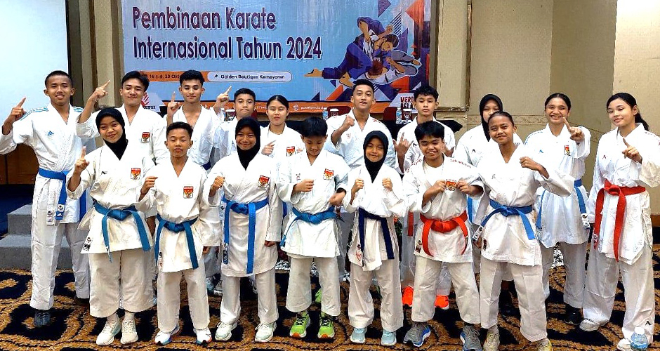 Atlet Karate Batam Jalani Pemusatan Latihan di Jakarta, Sebelum Bertanding di Belanda