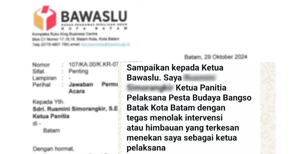 Dugaan Pelanggaran di Alun-Alun Engku Putri, Langgar Netralitas Fasilitas Pemerintah