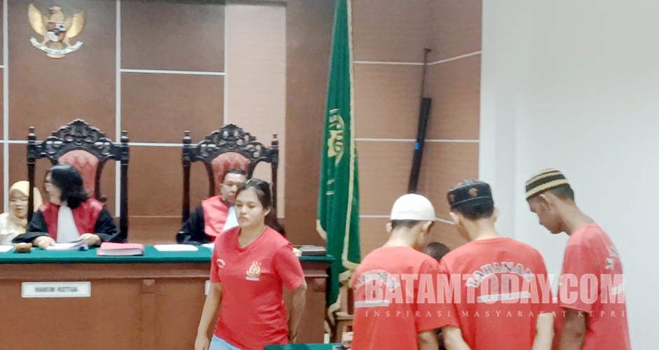 Empat Pengedar Ekstasi di Batam Divonis 5-8 Tahun Penjara, Pemasok Utama Masih Buron