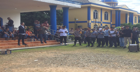 ALAM Gelar Aksi Damai Terkait Pelibatan Masyarakat dalam Pengelolaan CSR West Natuna Consorsium