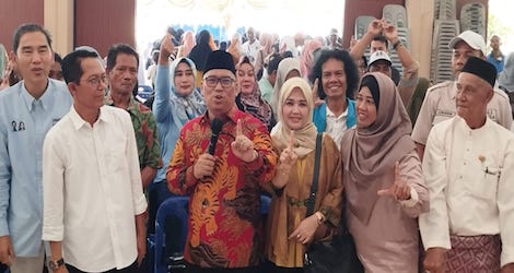 Warga Nongsa Sambut Antusias Kehadiran Nyanyang di Rusun BPJS