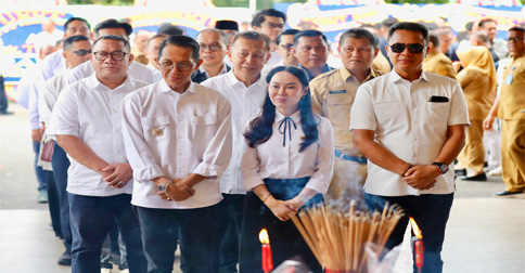 Amsakar Pimpin Penghormatan Terakhir untuk Abang Wakil Wali Kota Batam