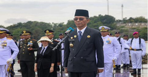 Upacara Peringatan Hari Pahlawan 2025, Amsakar-Li Claudia Kobarkan Semangat Pahlawan
