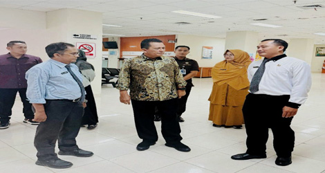 Maksimalkan Pelayanan, Gubernur Ansar Tinjau Langsung Progres Perbaikan AC Central RSUD Raja Ahmad Tabib