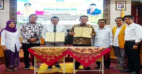 Jalin Kerja Sama dengan UNP, Pemprov Kepri Perluas Jejaring Pendidikan