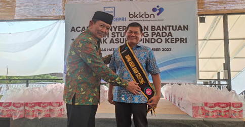 Cegah Stunting, APINDO Kepri Serahkan Bantuan kepada 100 Anak Asuh
