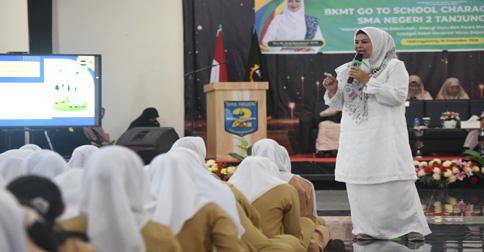 BKMT Go to School Character Building di SMAN 2 Tanjungpinang, Bangun Karakter Siswa di Era Digital
