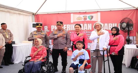 10 Ribu Penyandang Disabilitas Jadi Peserta, Polri Pecahkan Rekor MURI di Bakti Kesehatan