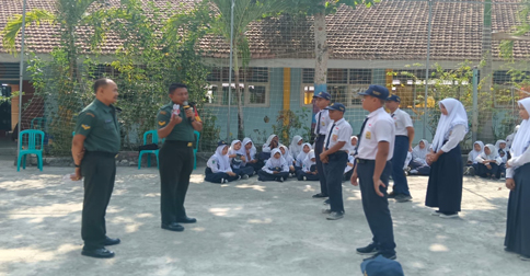 Bentuk Karakter Pelajar, Dandim Lamongan Kerahkan Babinsa ke Sekolah-sekolah