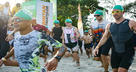 Bintan Triatlhon 2024 Diikuti 400 Atlet dari 35 Negara